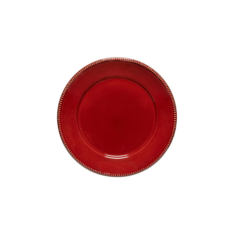 Costa Nova - Luzia Crimson Round Salad / Dessert Plate