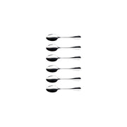 Nau - Polished Silver Flatware Coffee Spoon 6 Pieces Set