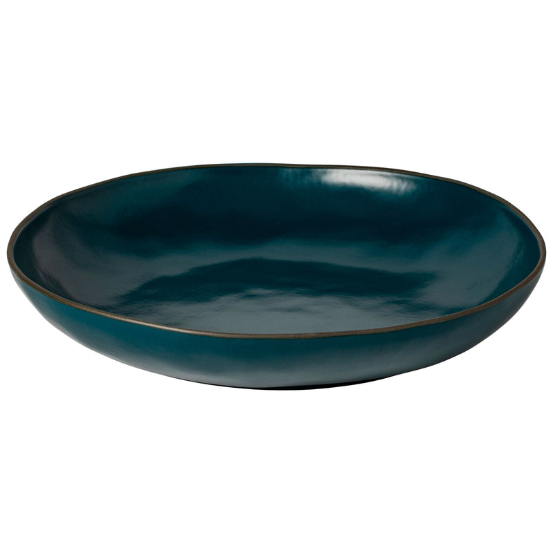 Stacked Organic - Deep Sea Serving Bowl | 14" / 37 cm