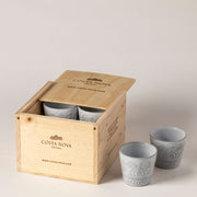 Grespresso Ecogres (world of Coffee) - White Kenya Gift Box 8 Espresso Cups