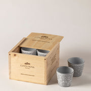 Grespresso Ecogres (world of Coffee) - White Vietnam Gift Box 8 Espresso Cups