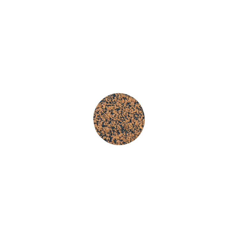 Cork Collection - Indigo Set 4 Cork/recycled EVA Round Coaster | 4" / 10 cm - Set of 4