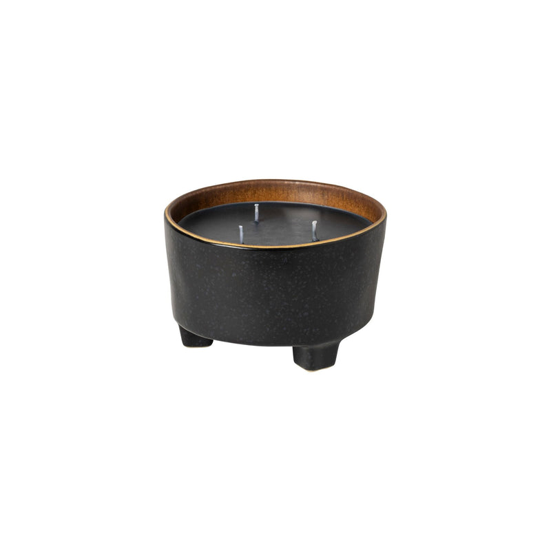 Riviera - Terra Brown Large Footed Bowl Soy Wax Candle Candles 45h