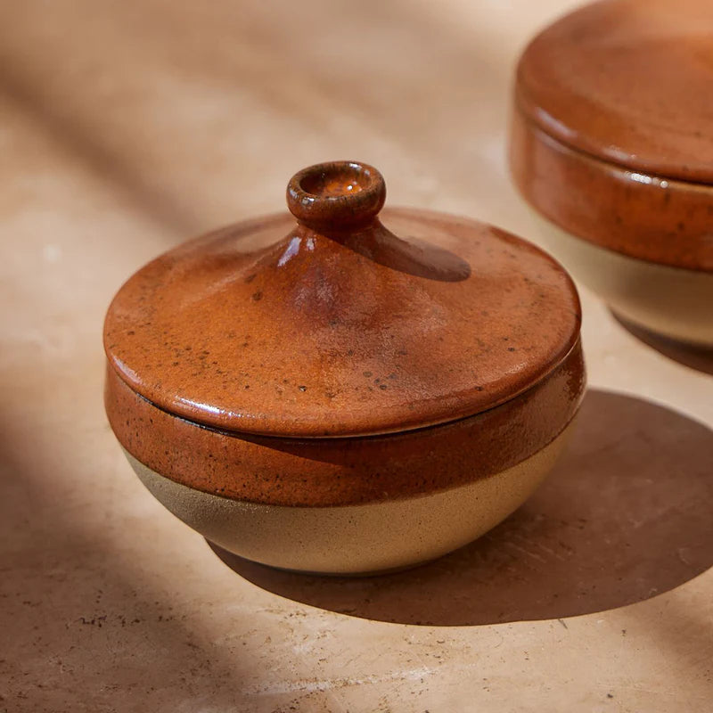 Costa Nova - Marrakesh Sable Blanc Small Covered Dish