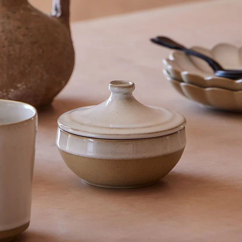 Costa Nova - Marrakesh Sable Blanc Small Covered Dish