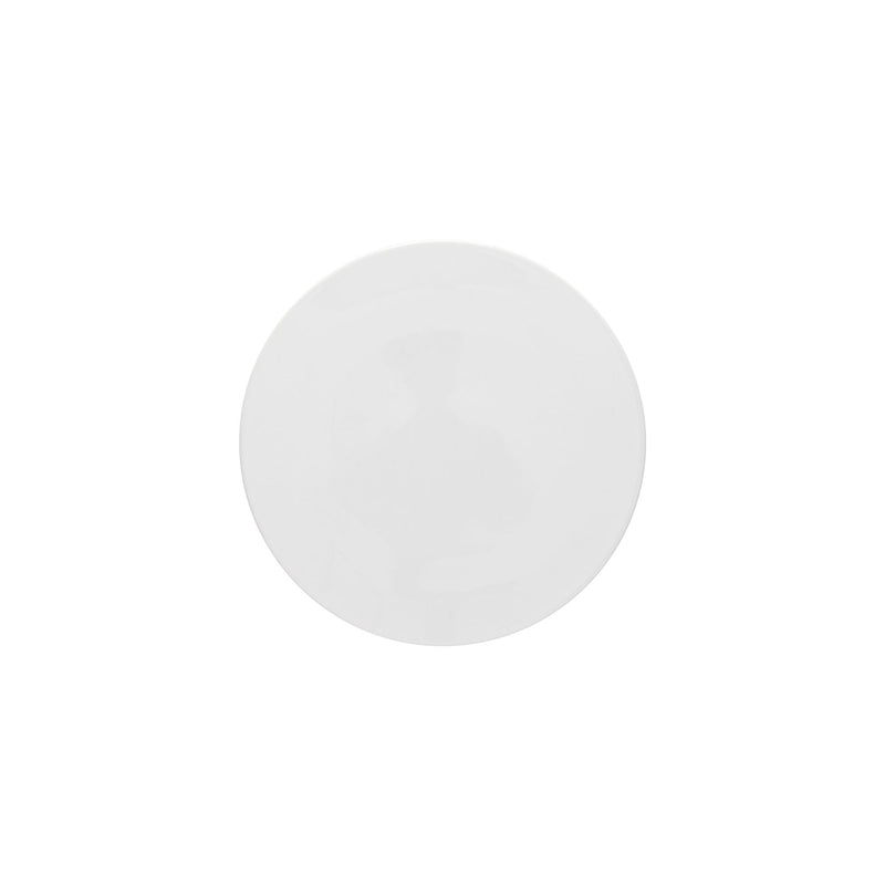 Resonance - White Porcelain Round Salad/dessert Plate - Set of 6