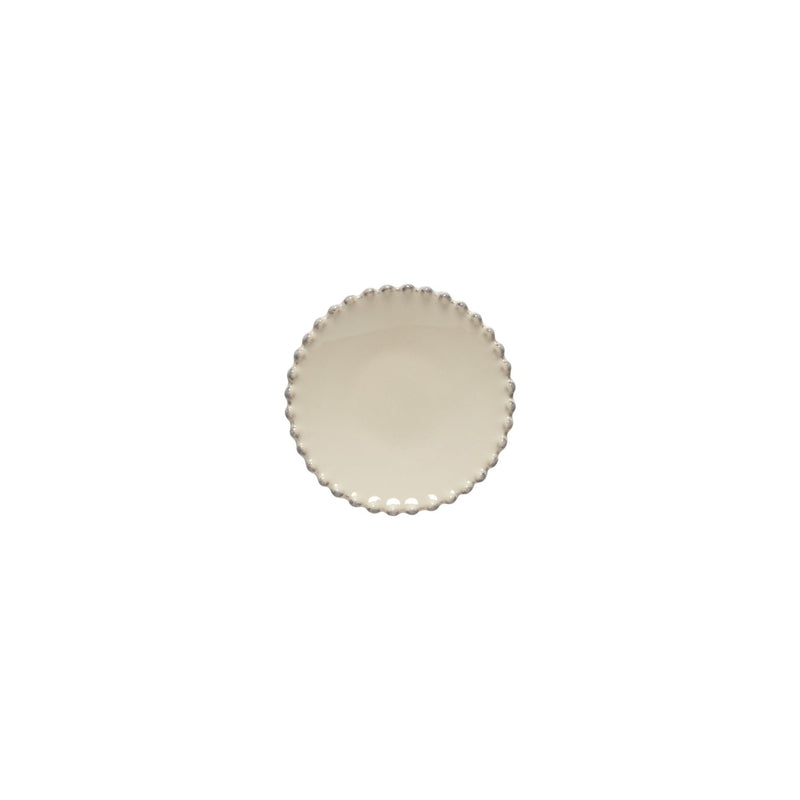 Pearl - Cream Mini Appetizer Plate - Set of 6