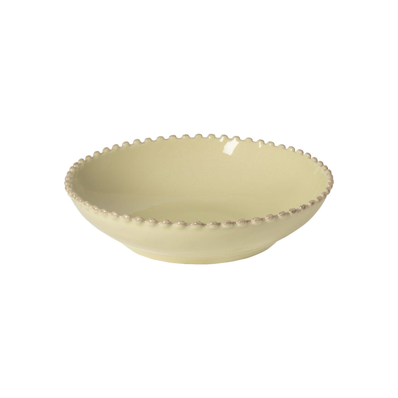 Pearl - Lily Green Soup/pasta Bowl | 9" / 24 cm - Set of 6