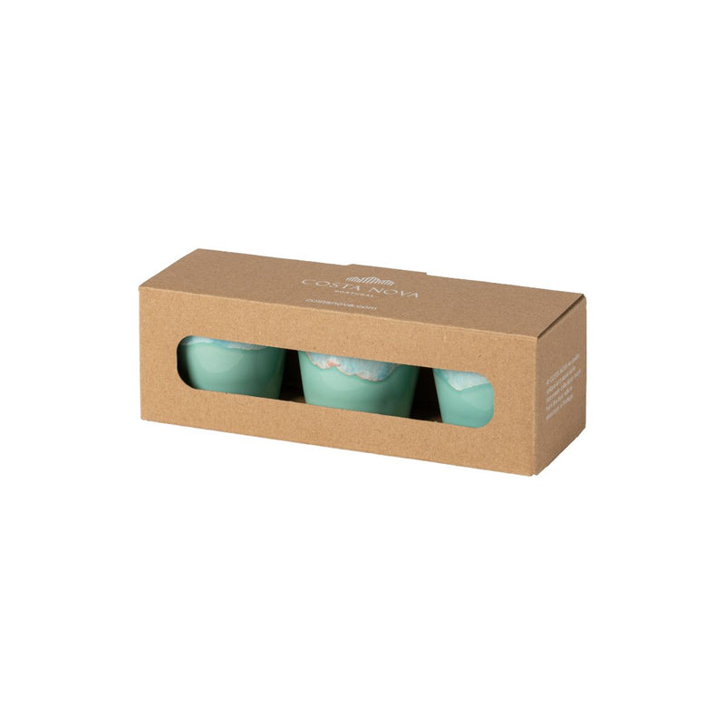 Grespresso - Aqua Gift Box 3 Espresso Cups