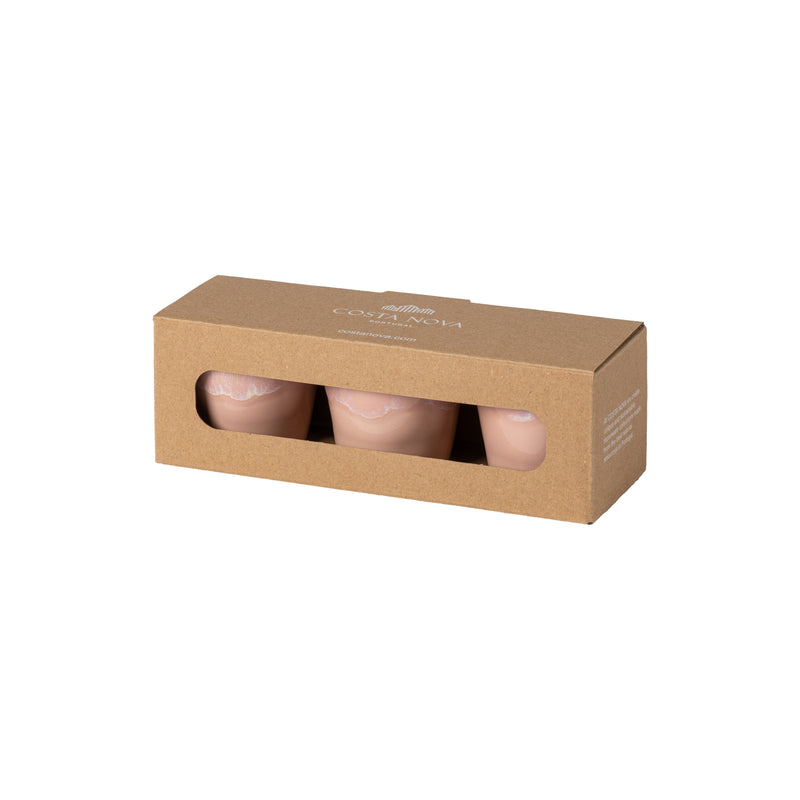 Grespresso - Soft Pink Gift Box 3 Espresso Cups