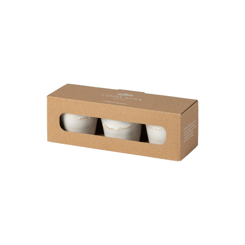 Grespresso - White Gift Box 3 Espresso Cups