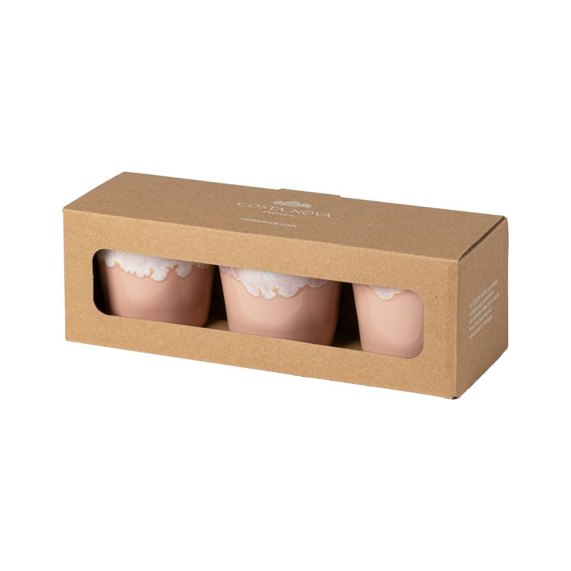 Grespresso - Soft Pink Gift Box 3 Lungo Cups