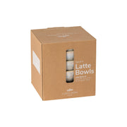 Latte Bowls - Grey Set 4 Latte Bowls | 6" / 15 cm - Set of 4