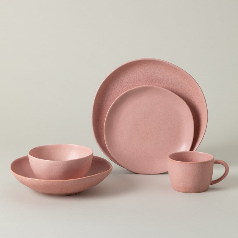 Livia - Mauve Rose 5-piece Dinnerware Set
