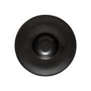 Roda - Black Soup/pasta Plate Wide Rim - Set of 6