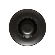 Roda - Black Soup/pasta Rim Plate - Set of 6