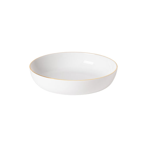 Resonance - White-gold Soup/pasta Bowl | 8" / 21 cm - Set of 6