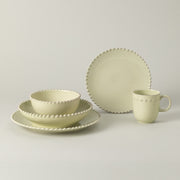 Pearl - Lily Green 5-piece Dinnerware Set