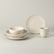 Pearl - Cream 5-piece Dinnerware Set