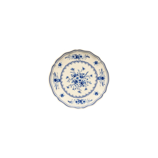 Vila - Beige-blue Appetizer Plate | 7" / 17 cm