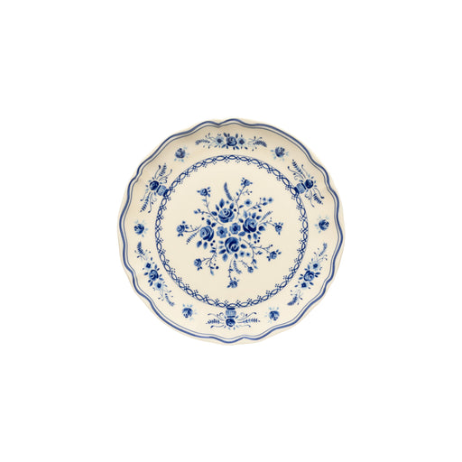 Vila - Beige-blue Salad/dessert Plate | 8" / 21 cm