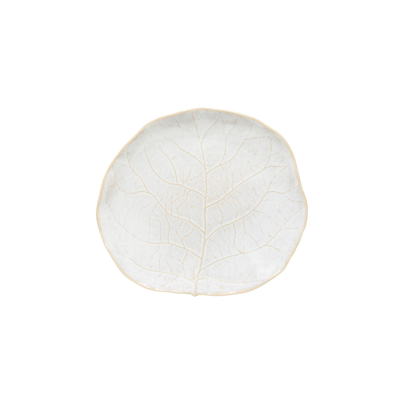 Silvina - Fennel White Salad/dessert Plate | 9" / 23 cm - Set of 6