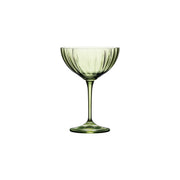 Sens - Bottle Green Set 6 Coupe Glasses - Set of 6