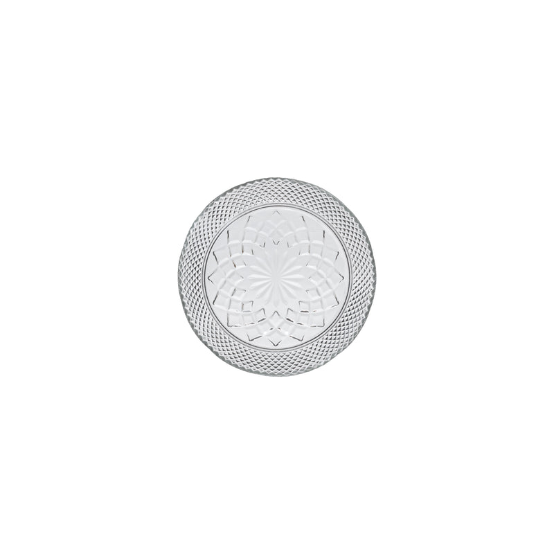 Cristal - Clear Glass Appetizer Plate | 6" / 16 cm
