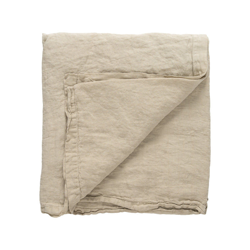 Maria - Khaki Table Cloth | 100% LI