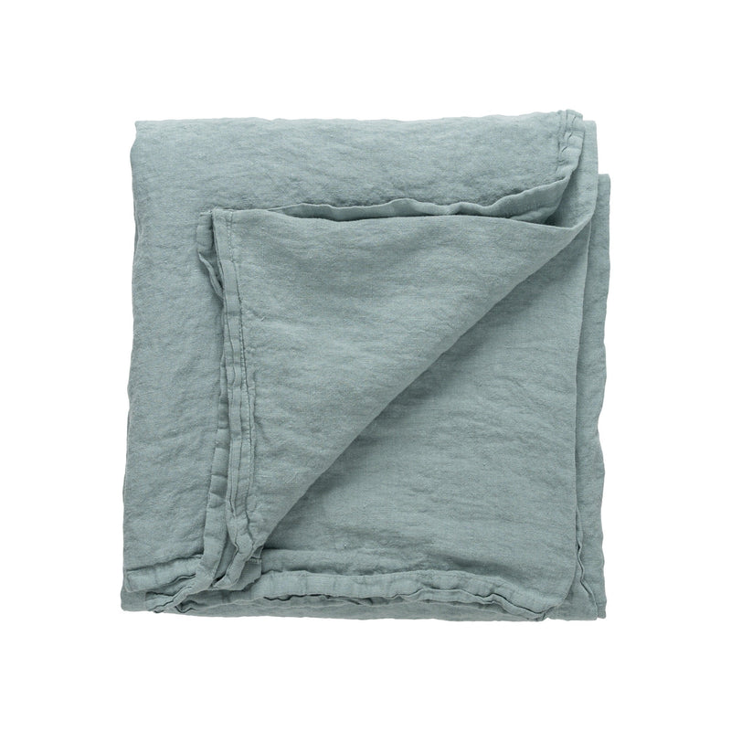 Maria - Mint Table Cloth | 100% LI