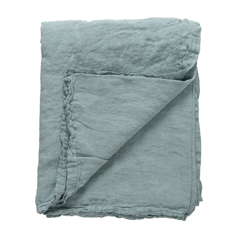 Maria - Mint Table Cloth | 100% LI