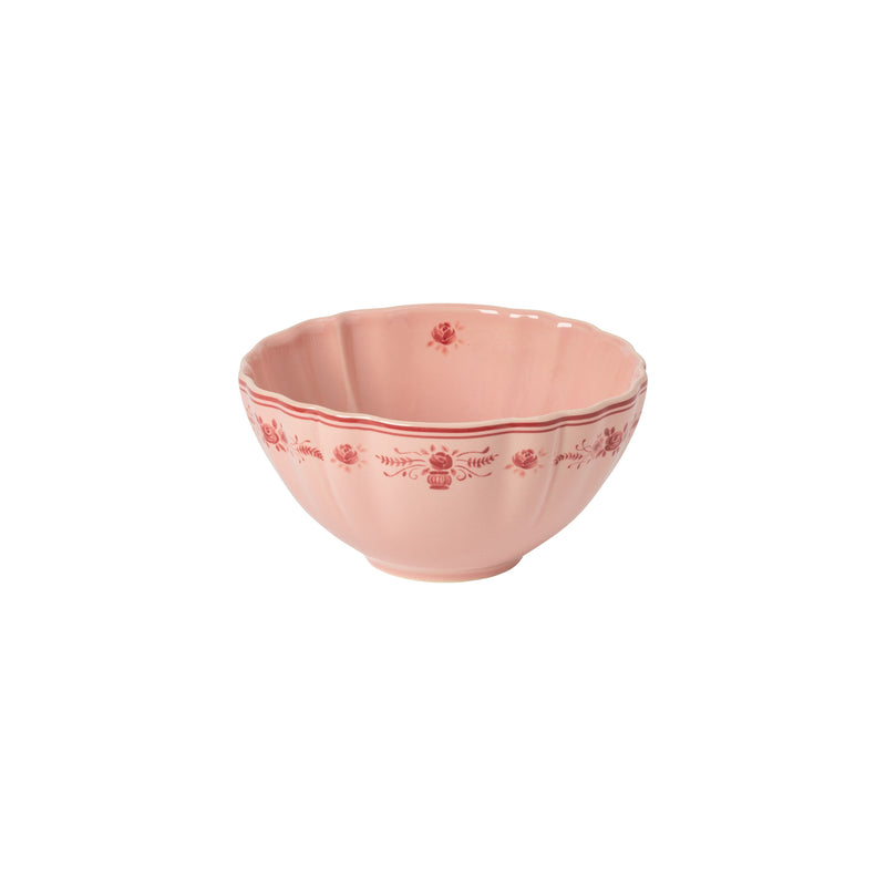 Vila - Pink-red Soup/cereal Bowl | 6" / 16 cm - Set of 6