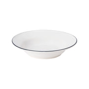 Beja - White & Blue Large Soup/pasta Plate