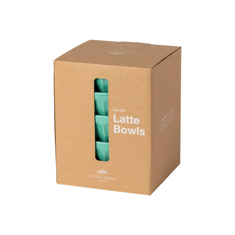 Latte Bowls - Sage Set 4 Latte Bowls | 6" / 15 cm - Set of 4