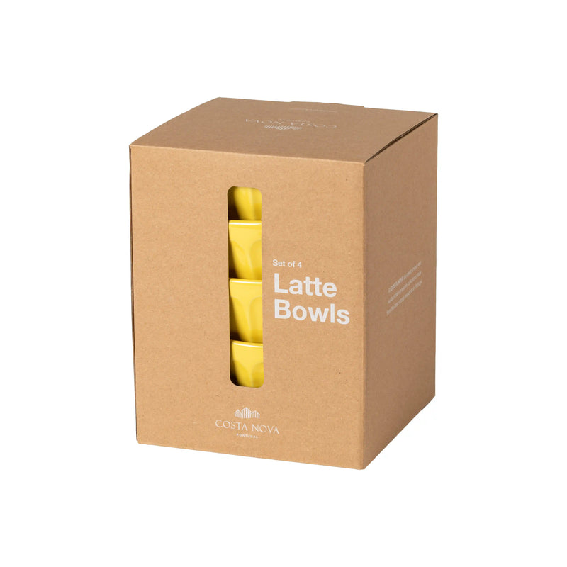 Latte Bowls - Chamomile Set 4 Latte Bowls | 6" / 15 cm - Set of 4