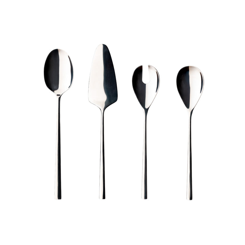 Vela - Polished Hostess Serving Set (4p.)