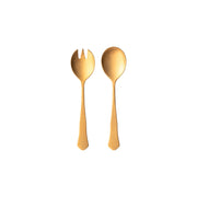 Prado - Vintage Gold Salad Serving Set (2p.)