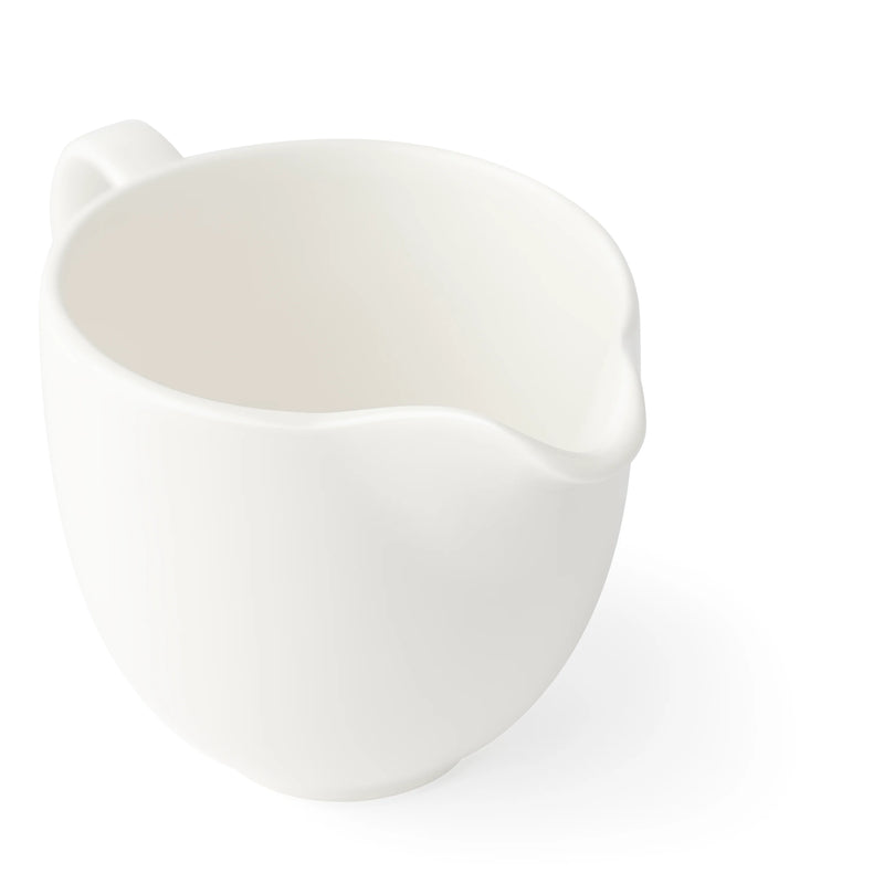 Browne - FOUNDATION Creamer, 6.4floz / 190 mL, 5 × 3 × 3 in / 12.7 × 7.6 × 7.6 cm, Porcelain