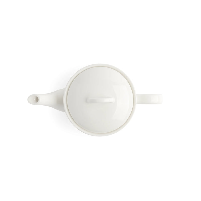 Browne - Foundation Tea Pot,450 mL 15.2 oz - 7.5 × 4.25 × 4.75 in - Porcelain