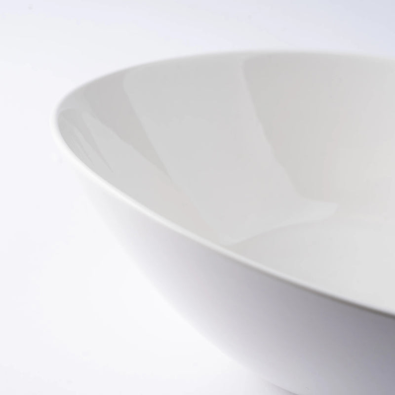 Browne - Foundation - Sheer Bowl - Porcelain | 50 oz / 1479 mL / 9.6 in / 24.5 cm