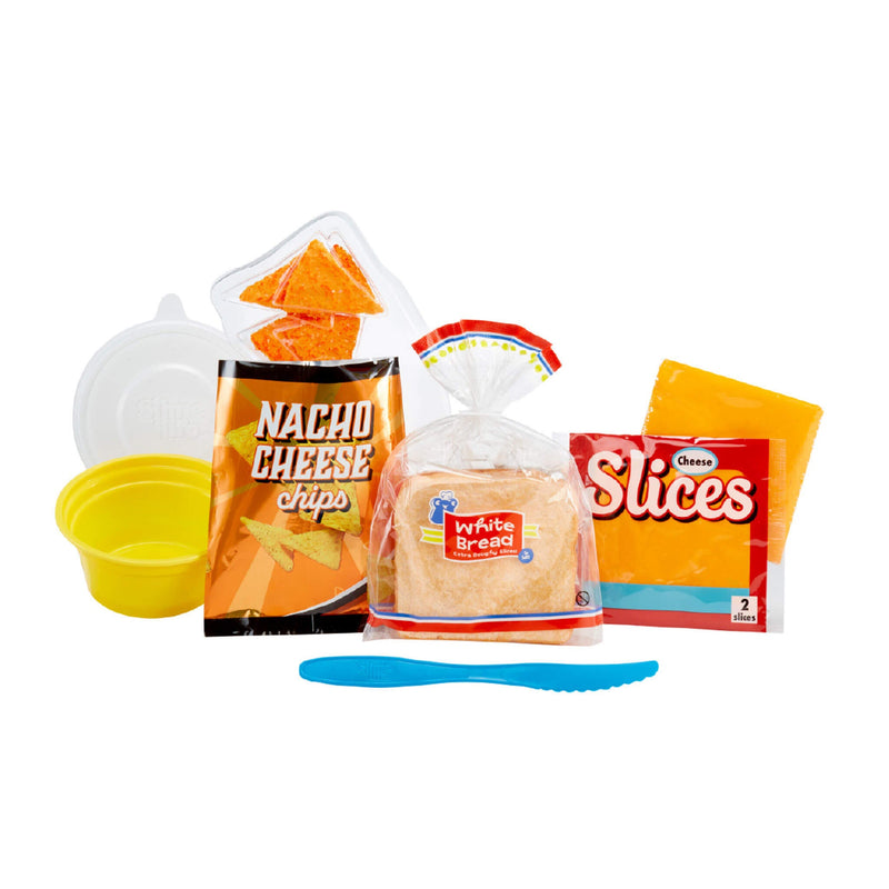 SlimeLife - Grilled Cheese with Chips Slime Playset — slime sandwich kit contents