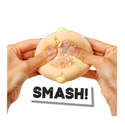 SlimeLife - Chocolate-Iced and Cream-Filled Donuts Slime Playset — squishing the donut slime