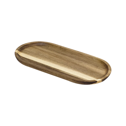 Browne - Serve Board, 12x6"/30.5x15.2cm, Oval, Acacia - Limolin 