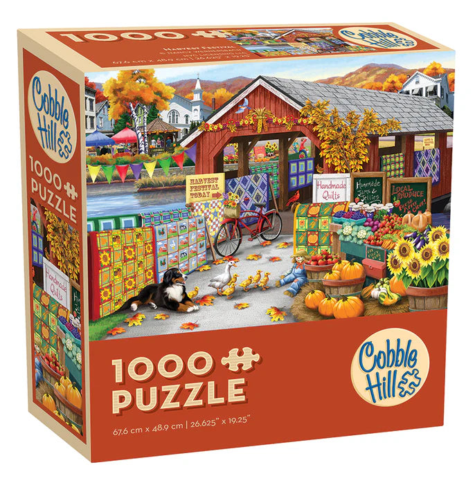 Cobble Hill - Harvest Festival (1000 Pc Puzzle) (Old Version)