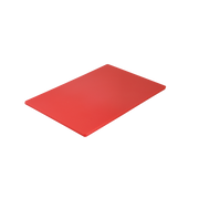 Browne - Cutting Board - MD - PE - Red | 12 x 18 x 0.5 in / 30.5 x 45.7 x 1.3 cm