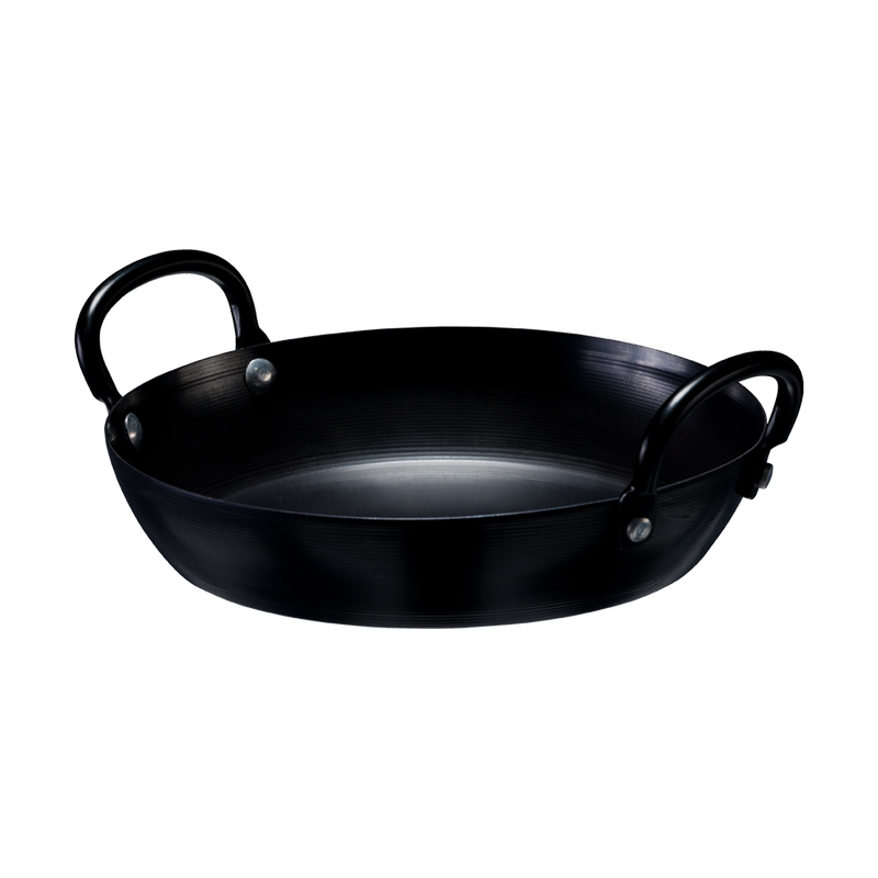 Thermalloy - Fry Pan - Two - Handle - Carbon Steel - 7.8 X 1.75 In / 20 X 4.4 Cm