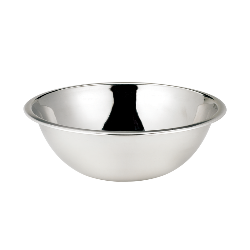 Browne - Mixing Bowl - Mirror Finish - Stainless Steel | 13 qt / 12.3 L / 16 in / 40.6 cm