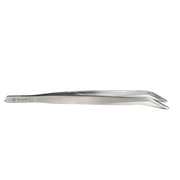 Browne - Tongs - Precision - Curved - Stainless Steel | 8 in / 20.3 cm - Default Title