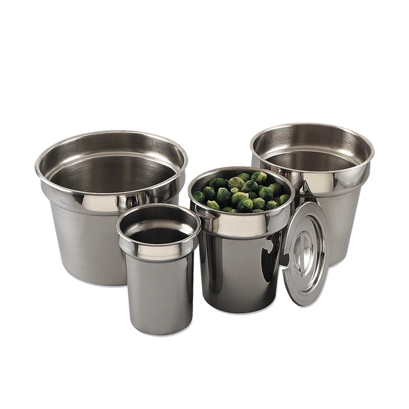 Browne - Vegetable Inset Cover For 575584 - Notched - Stainless Steel