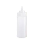 Browne - Wide Mouth Squeeze Dispenser - Clear | 16 oz / 473 mL - Default Title